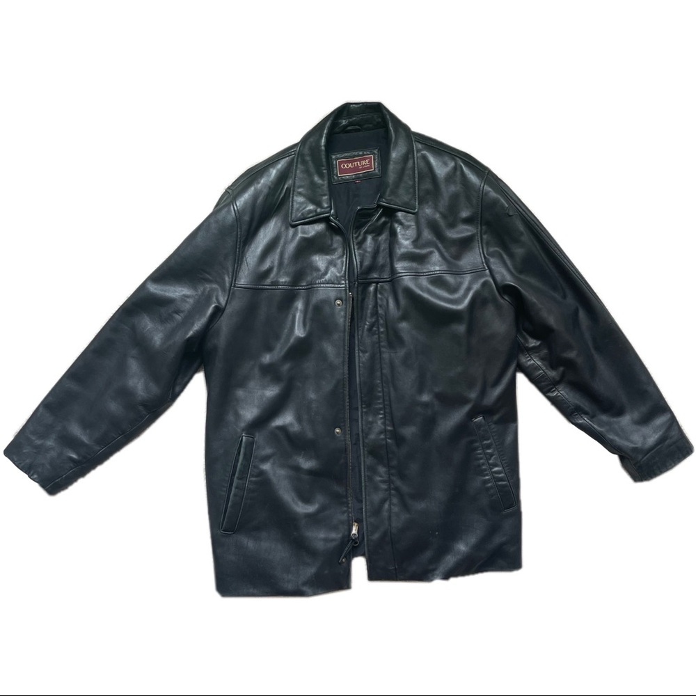 Vintage Couture by J. Park leather jacket.